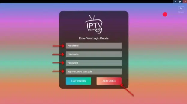 IPTV SMARTERS PRO